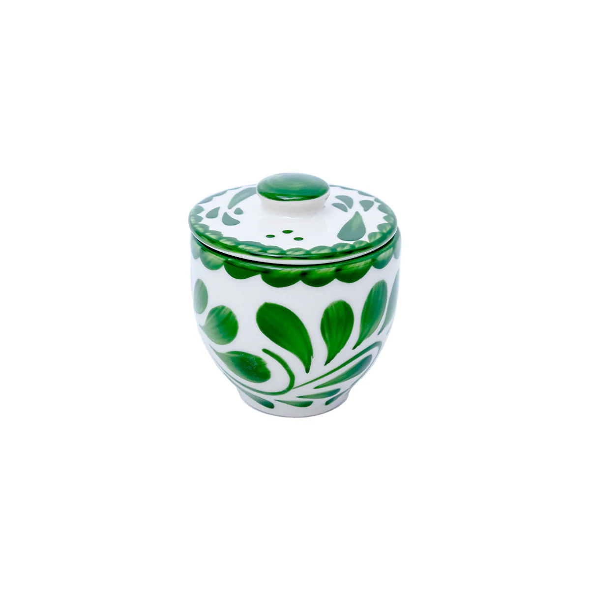 Azucarera Anfora Puebla Individual con Tapa 170 cc Verde | Puebla - Image 2