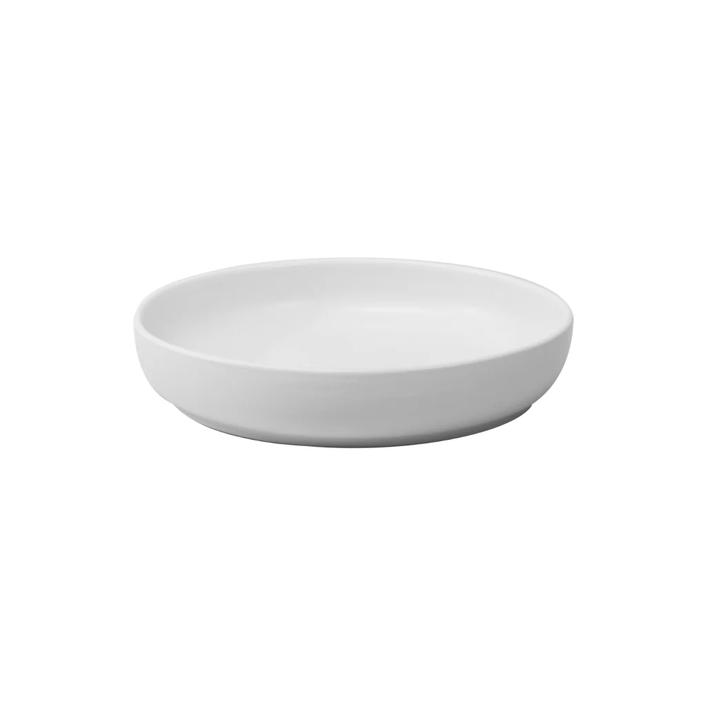 Plato Hondo Ensenada Blanco Mate 20 cm | Mediterráneo - Image 2
