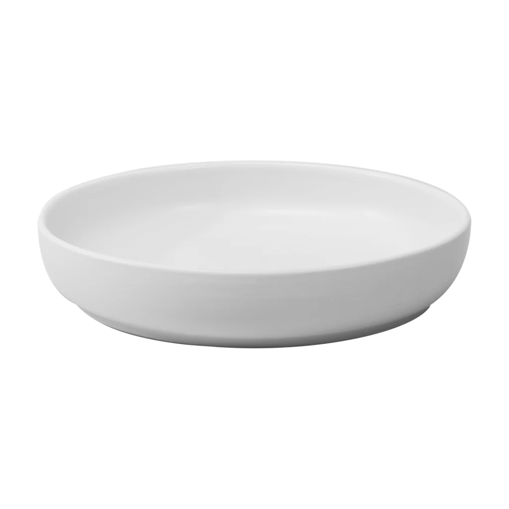 Plato Hondo Ensenada Blanco Mate 27 cm | Mediterráneo - Image 2