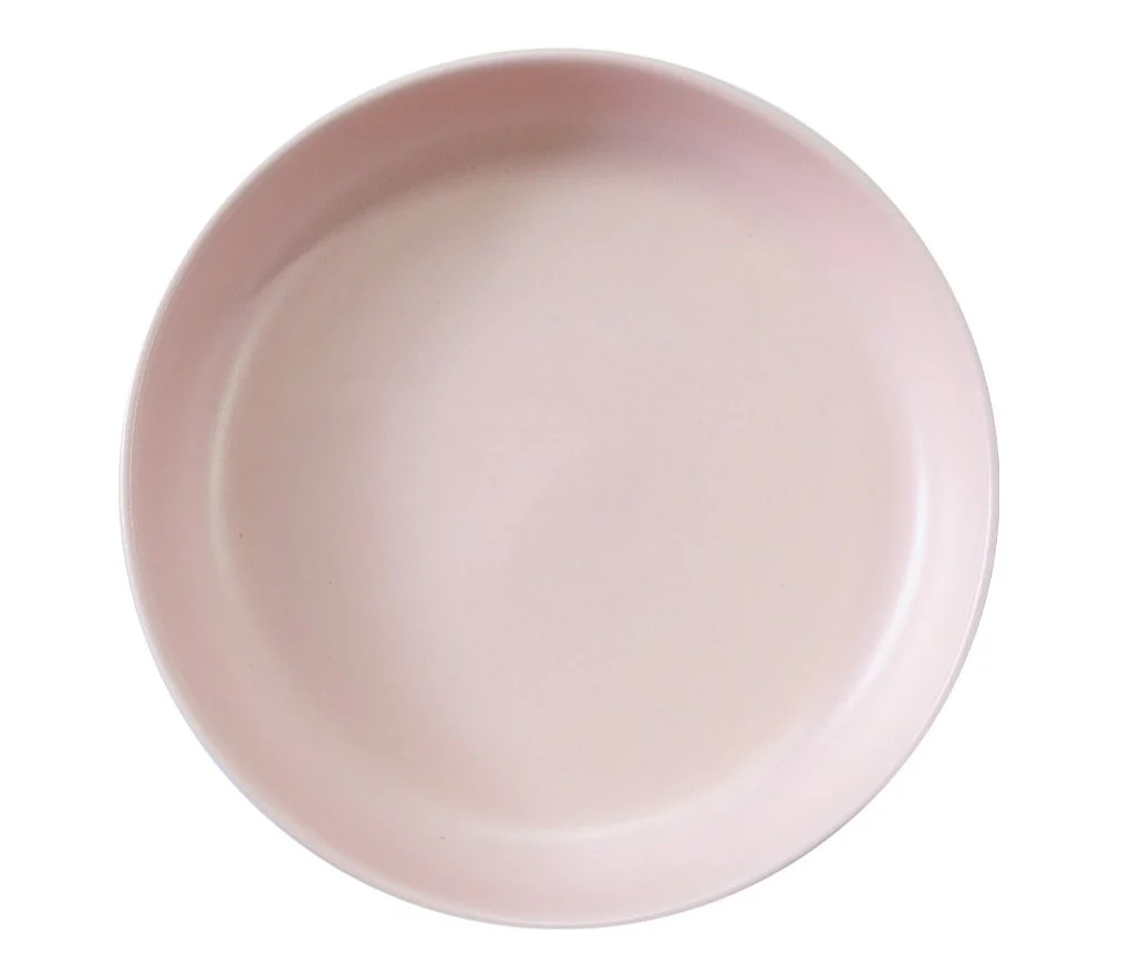Plato Hondo Ensenada de 27 cm | Soft Pink Rosa Mate