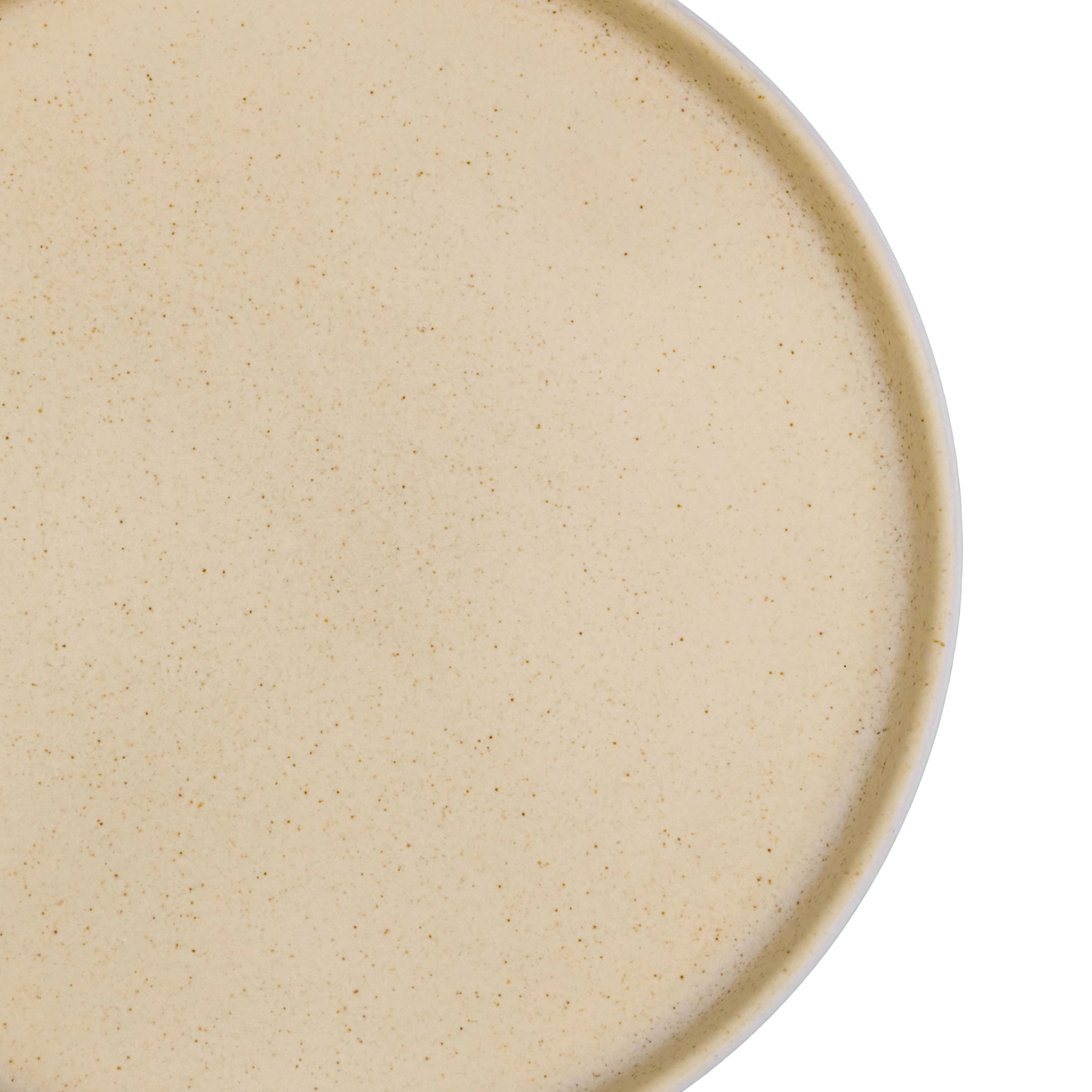 Plato Trinche Arena Mate/Blanco Mate 19 cm | Mediterráneo - Image 3