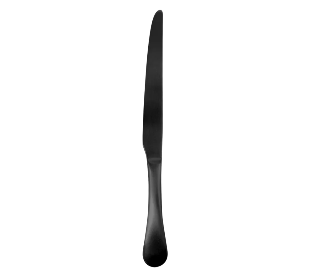 Caja de 6 piezas Cuchillo de Mesa 21.3 cm | 8 3/8”, 18/0 Rivoli Onix