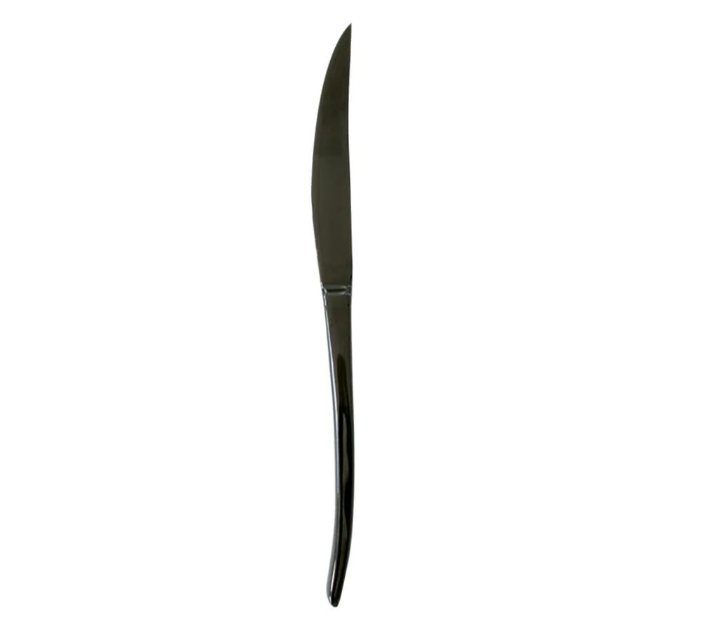 Caja de 6 piezas Cuchillo Mesa 23 cm | 9”, 18/0 Venecia Onix