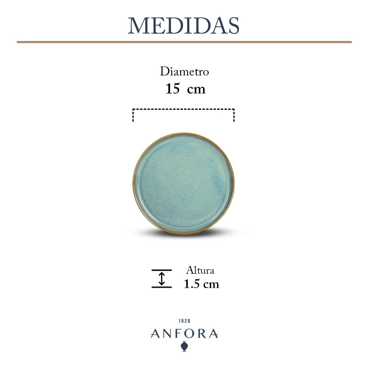 Plato Trinche 15 cm | Plana Caribe - Image 3