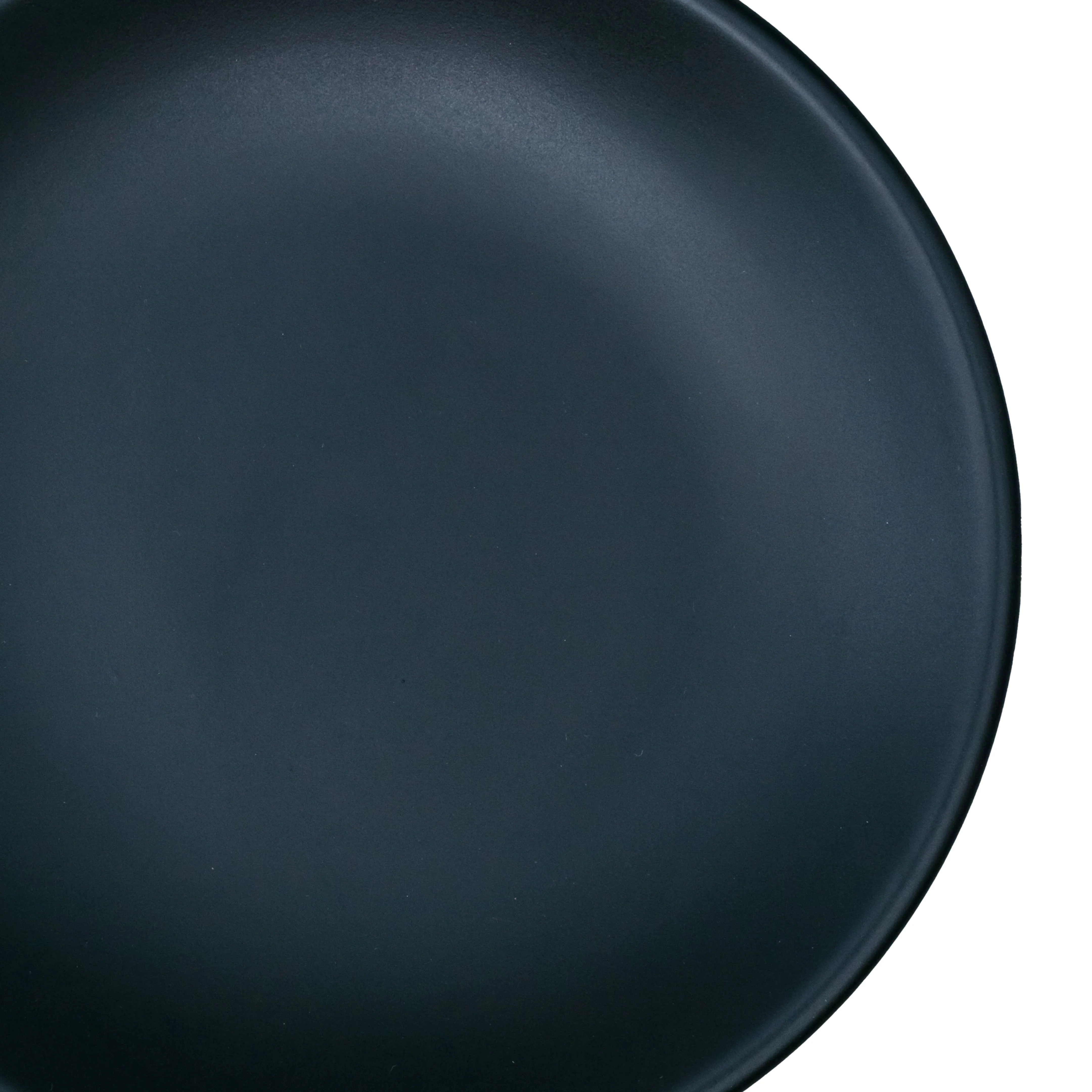 Plato Trinche 19 cm Sin Relieve Negro Mate | Chena - Image 3
