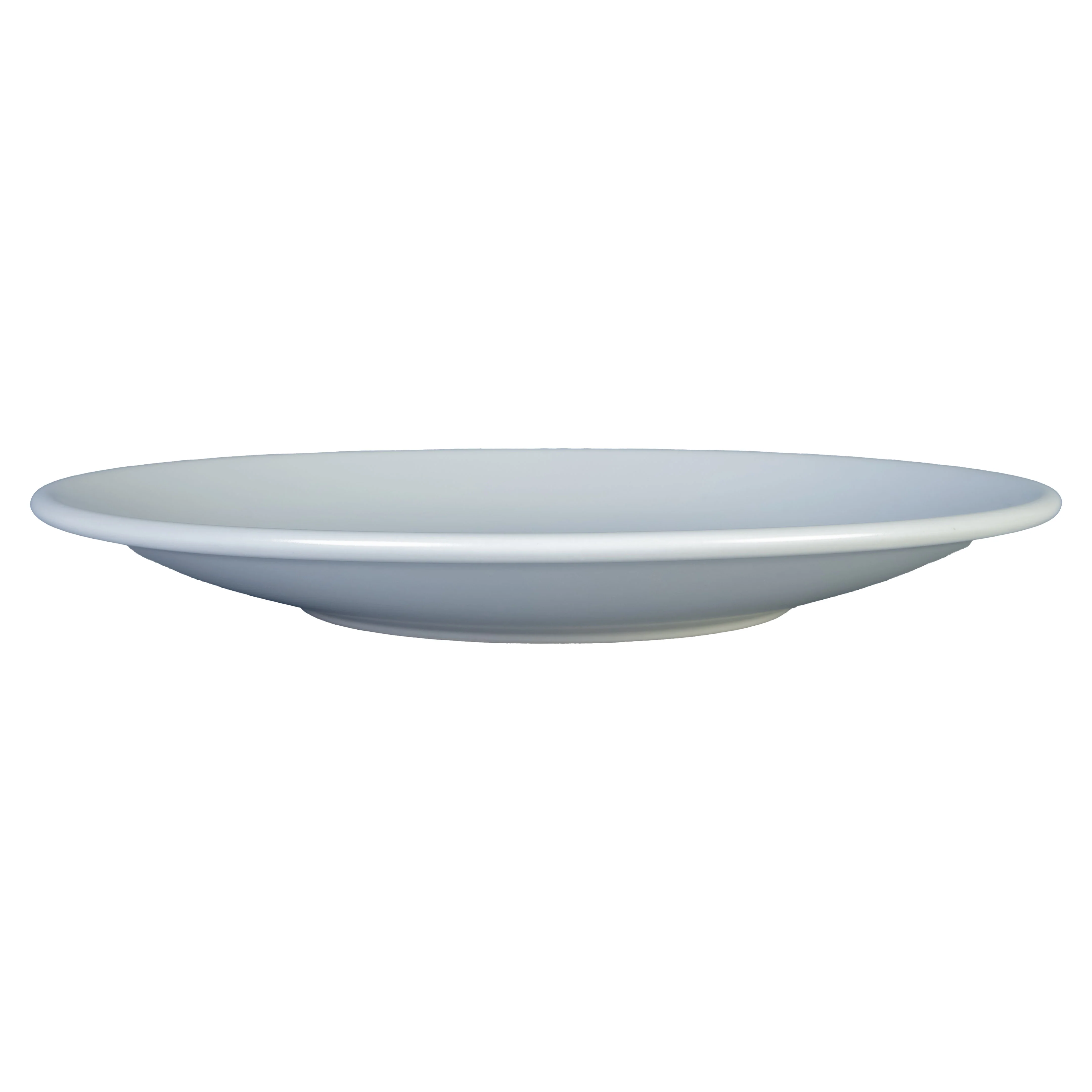 Plato Trinche 27 cm Sin Relieve Blanco Mate | Chena - Image 3