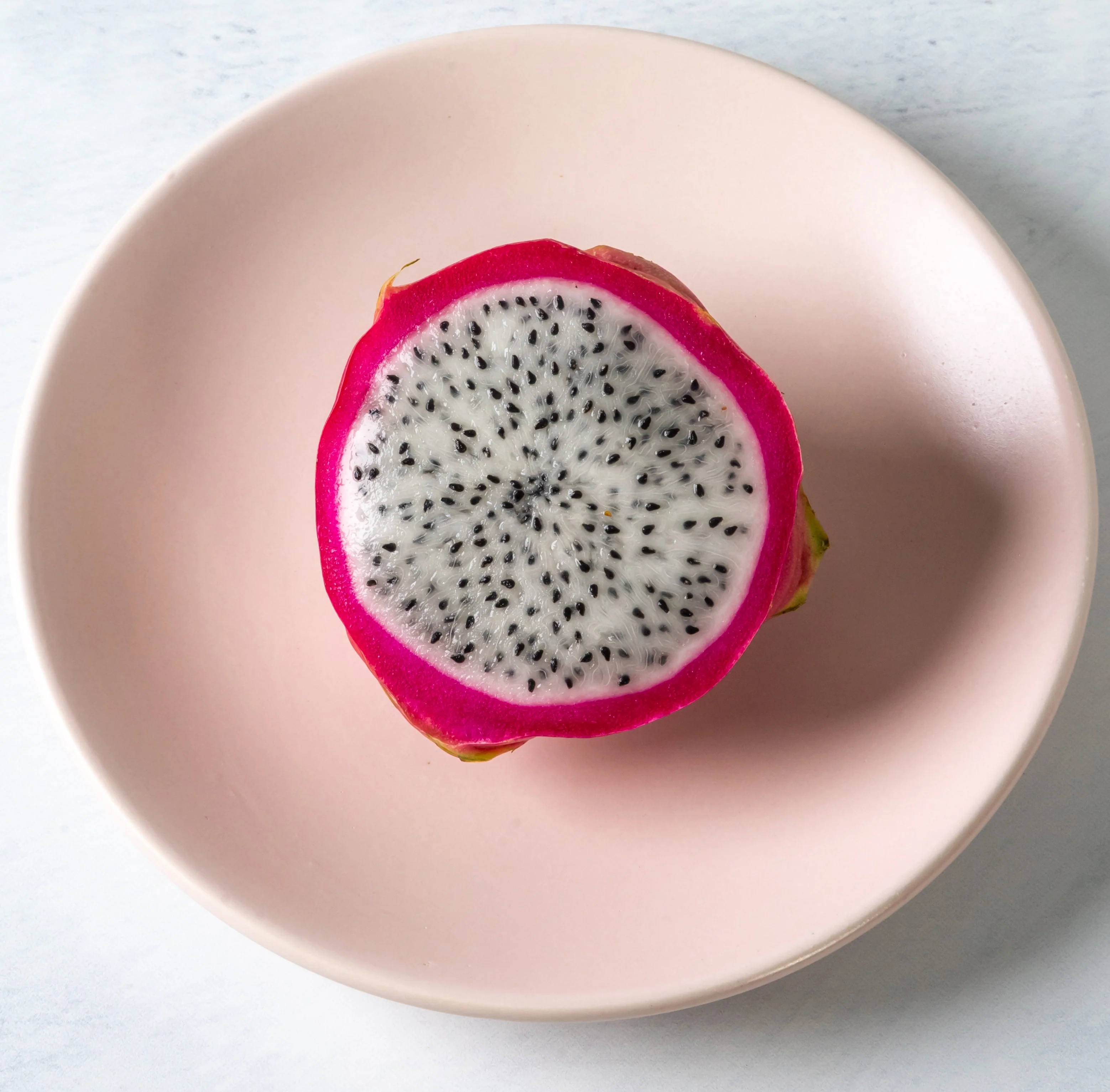 Plato Trinche Sin Relieve de 23 cm | Soft Pink Rosa Mate - Image 2