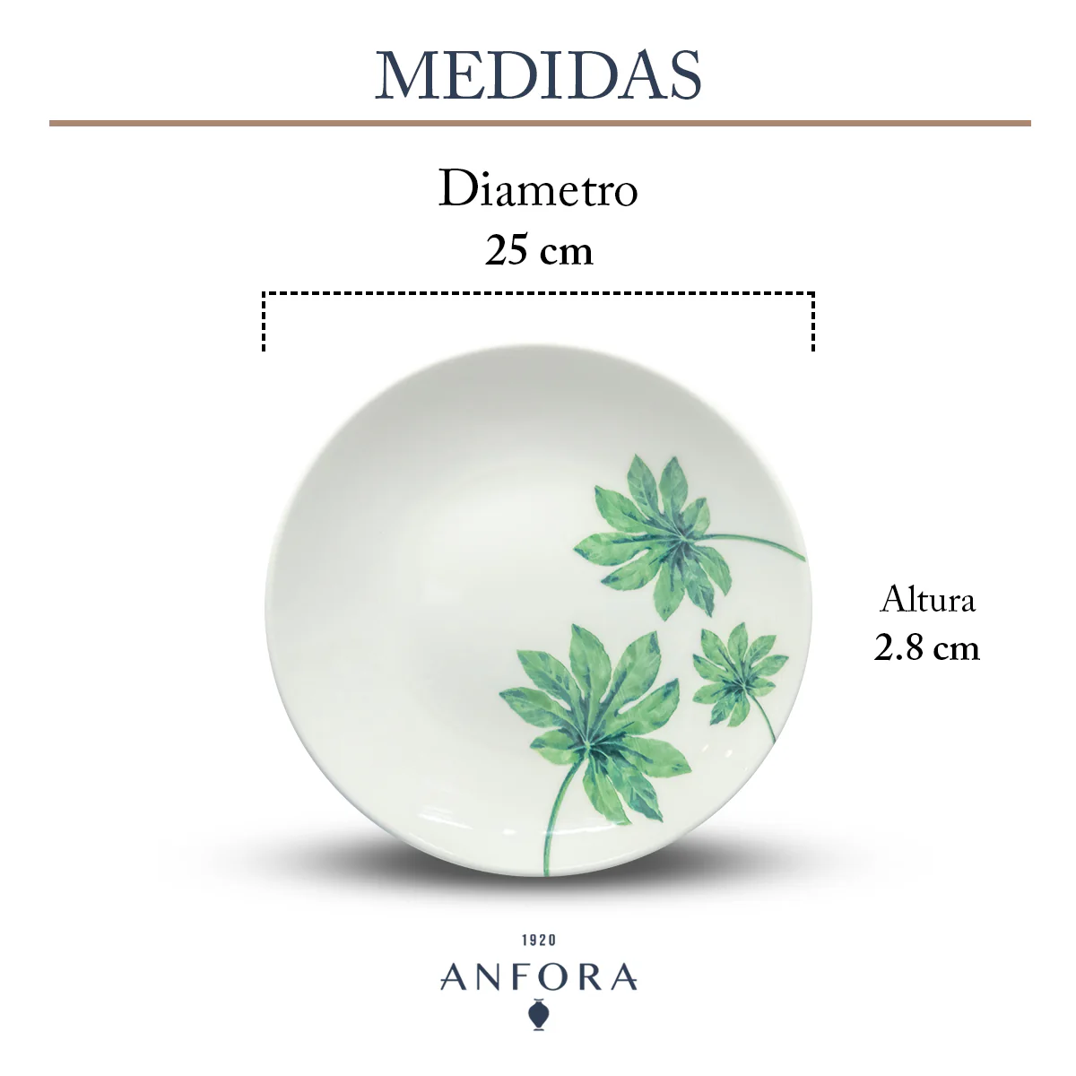 Vajilla de Porcelana 16 piezas | Tropical - Image 7